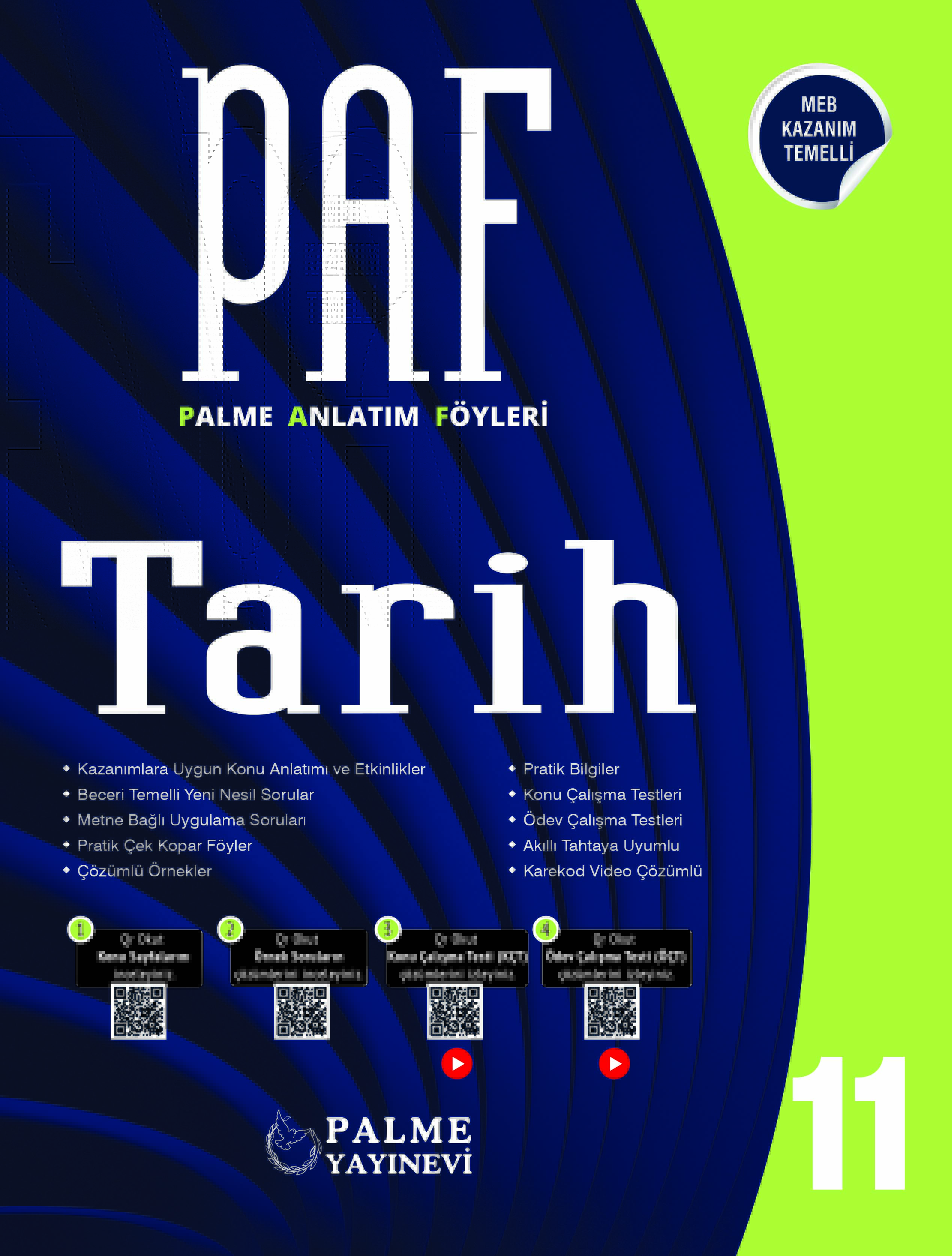 11. Sınıf Tarih Paf kapak görseli